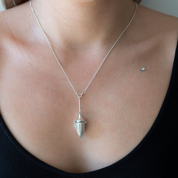 Acorn Necklace | 925 Sterling Silver