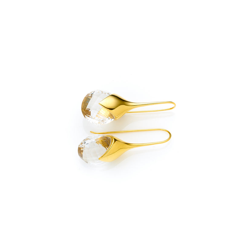 Medium Masai Earrings | Gold Plate | select stones