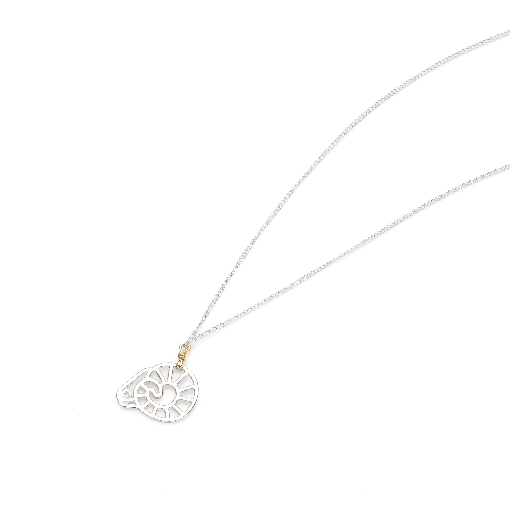 Year Of The Goat Necklace | Sterling Silver with Gold Plate