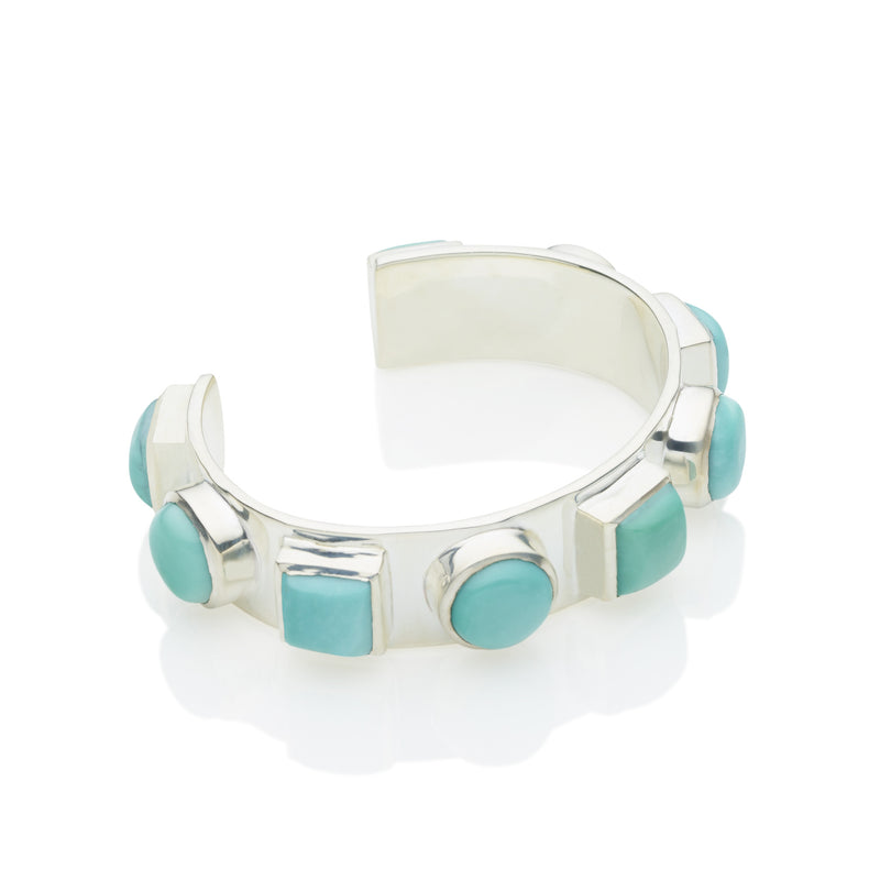 Geronimo Cuff | Turquoise and 925 Sterling Silver