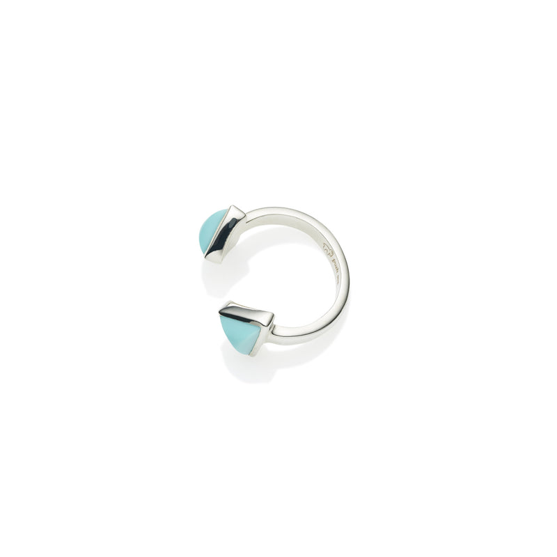 Horizon Ring | Turquoise and 925 Sterling Silver