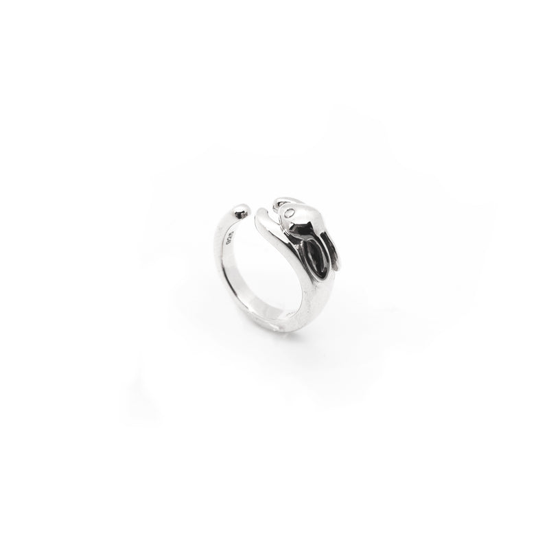 Rabbit Mini Ring | 925 Sterling Silver