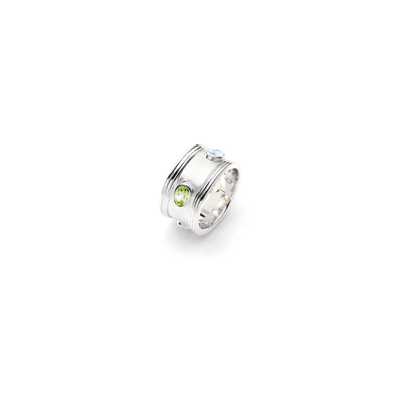 Cleopatra Ring | Assorted Stones and Sterling Silver