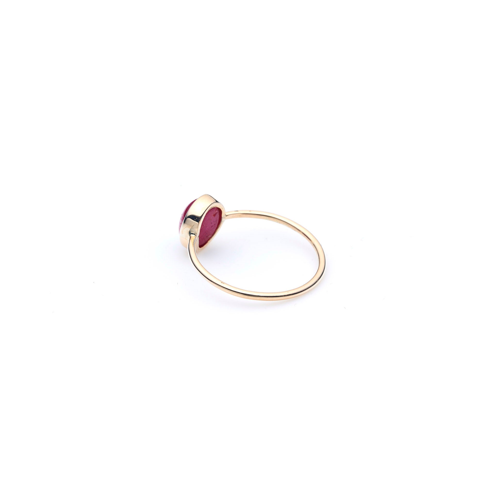 Jupiter's Ring | Star Ruby and 9K Gold