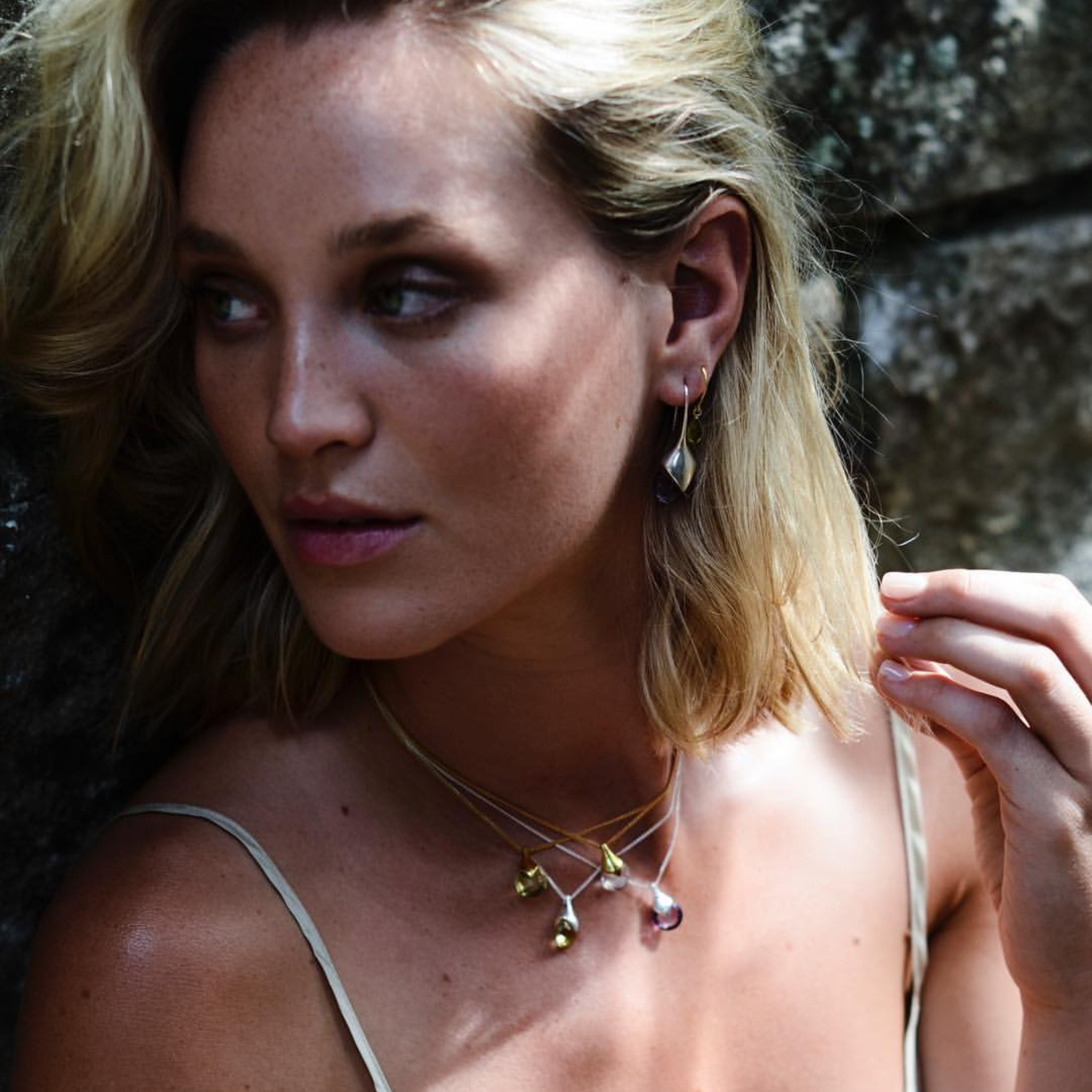 Mini Masai Earrings | Gold Plate