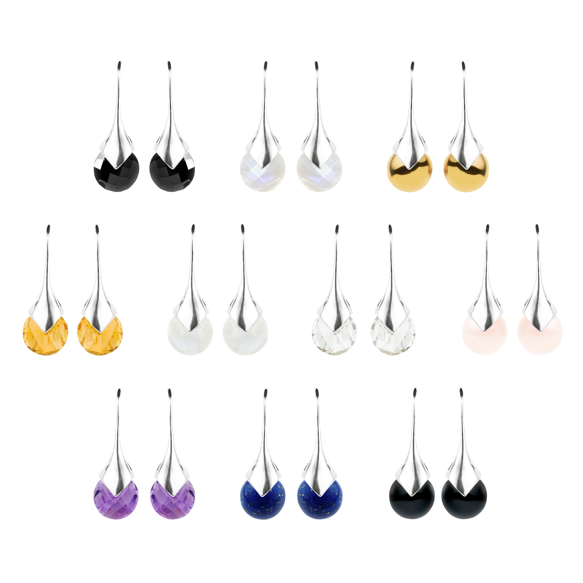 Mini Masai Earrings | Sterling Silver