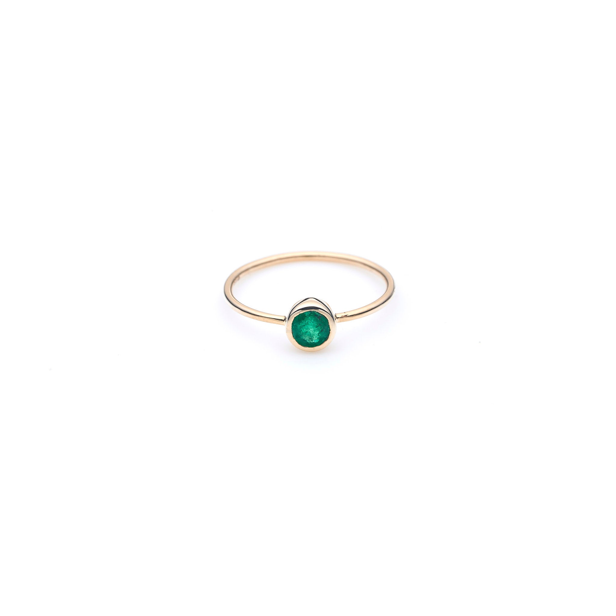 Jupiter's Ring | Emerald and 9K Gold