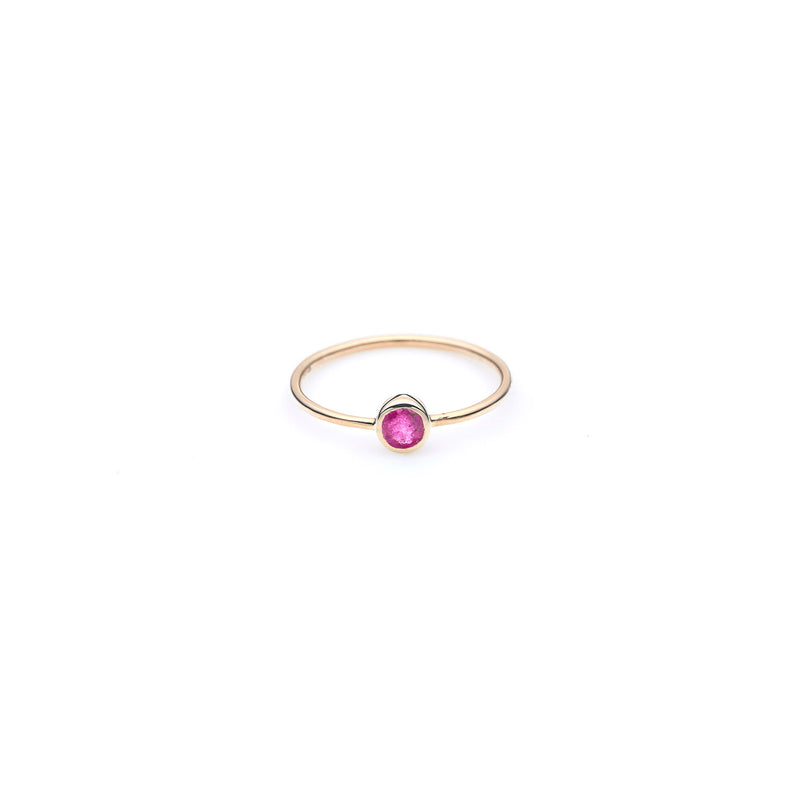Jupiter's Ring | Ruby and 9K Gold | Small