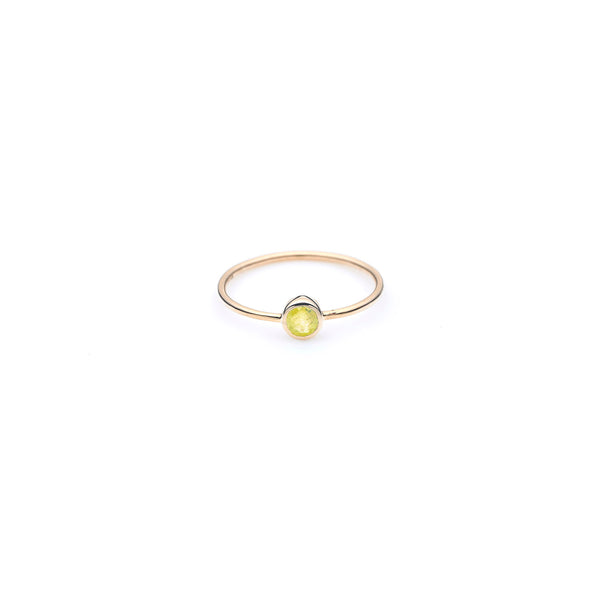 Jupiter's Ring | Yellow Sapphire and 9K Gold