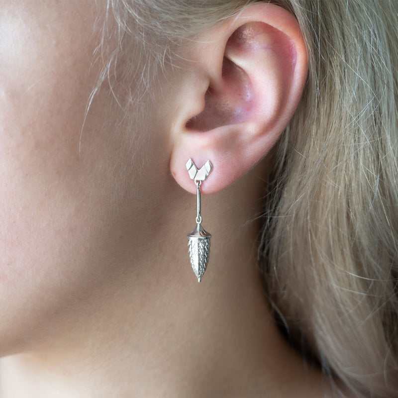 Acorn Earrings | 925 Sterling Silver