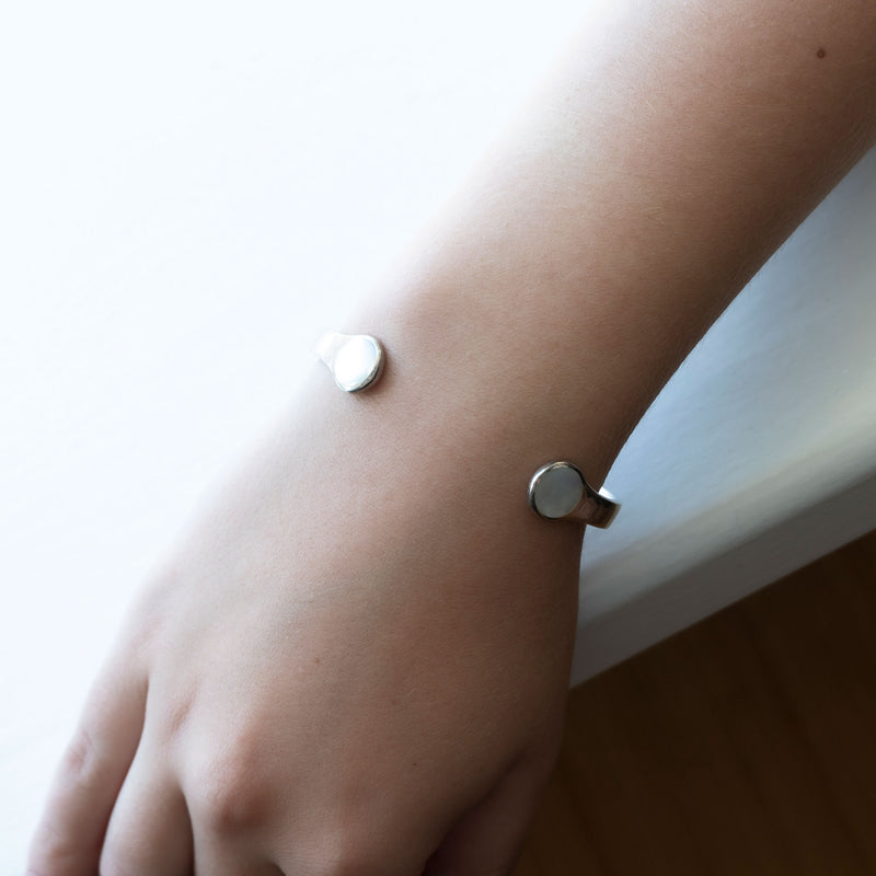 Full Moon Cuff | 925 Sterling Silver