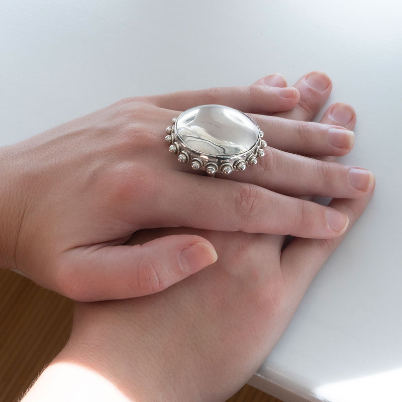Helios Ring | Sterling Silver