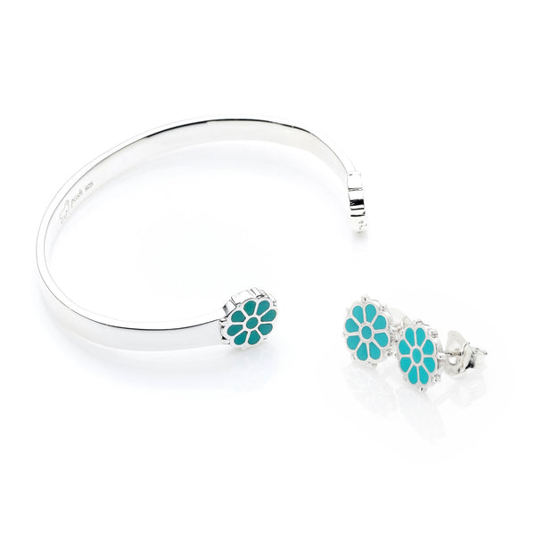 Flower Set | Turquoise | Valued at $339