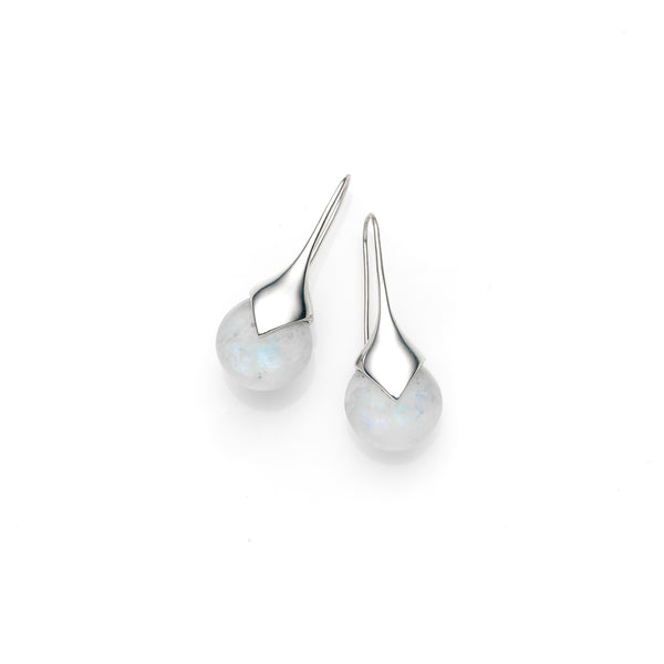 Medium Masai Earrings | Sterling Silver | select stones