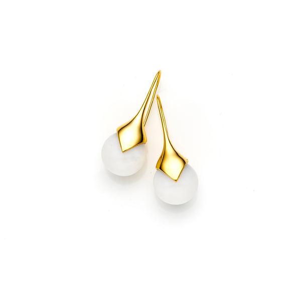 Medium Masai Earrings | Gold Plate | select stones