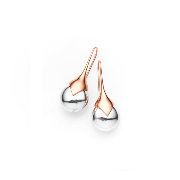 Medium Masai Earrings | Rose Gold Plate | select stones