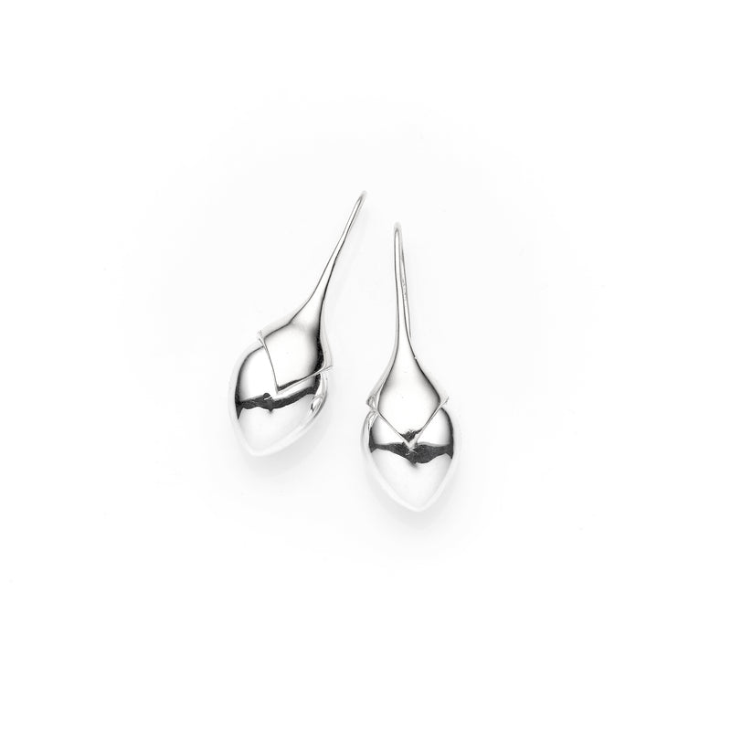 Medium Water Masai Earrings | Sterling Silver | select stones