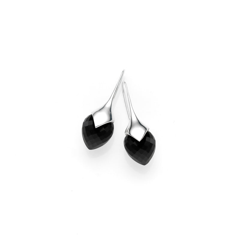 Medium Water Masai Earrings | Sterling Silver | select stones