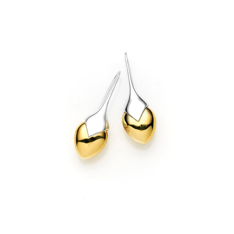 Medium Water Masai Earrings | Sterling Silver | select stones