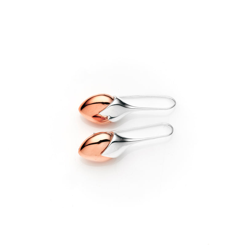 Medium Water Masai Earrings | Sterling Silver | select stones