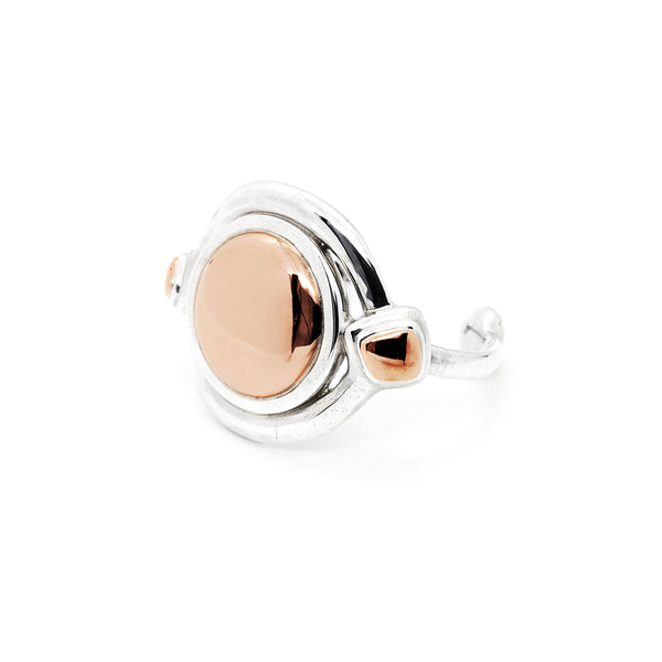Snake Cuff | 925 Sterling Silver Rose Gold Plate