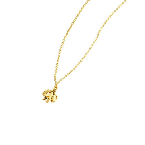 Rabbit Necklace | Gold Plate