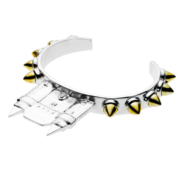 Castle Cuff | Sterling Silver with Gold Plate