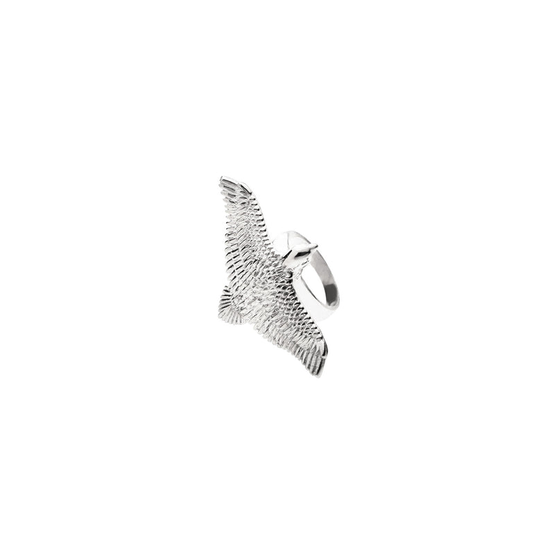 Flying Eagle Ring | Sterling Silver