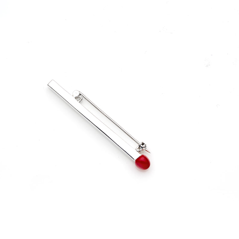 Match Stick Pin | Sterling Silver