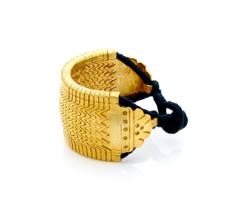 Indiana Cuff | Sterling Silver and Gold Plate