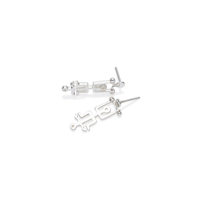 Mini Hangman Earrings | 925 Sterling Silver