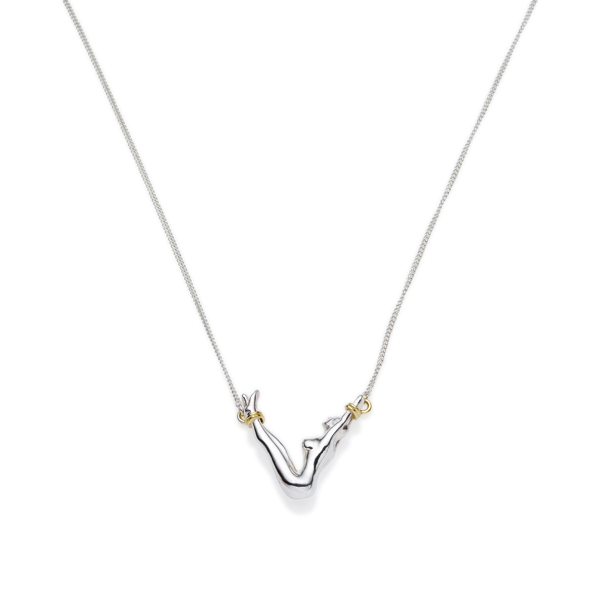 Virgo Necklace | Sterling Silver with Gold Plate