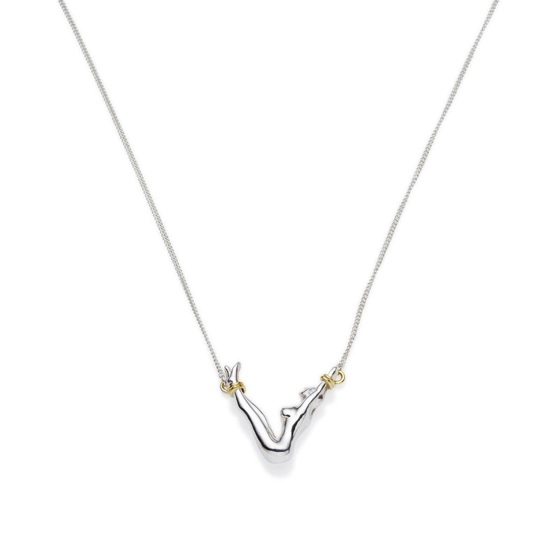 Virgo Necklace | Sterling Silver with Gold Plate