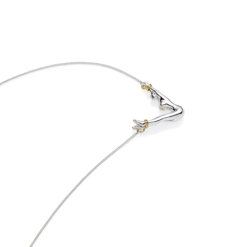 Virgo Necklace | Sterling Silver with Gold Plate