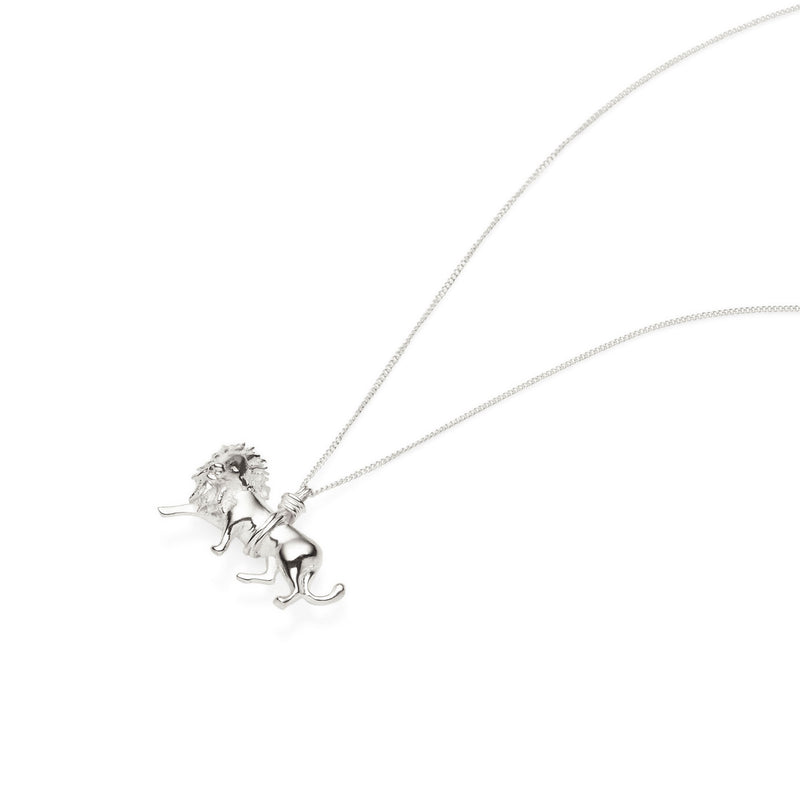 Lion Necklace | Sterling Silver