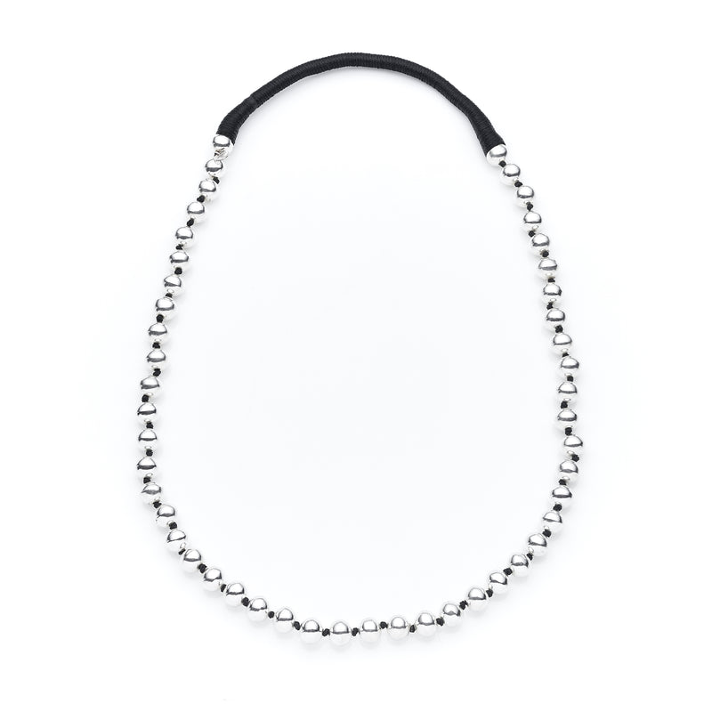Small Handmade Beads | Sterling Silver