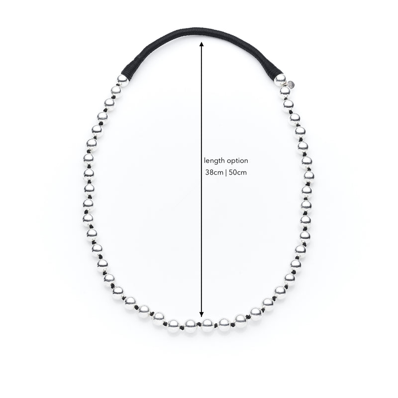 Small Round Beads | Sterling Silver