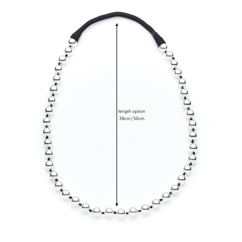 Medium Round Beads | 925 Sterling Silver