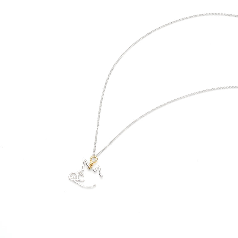 Year Of The Pig Necklace | Sterling Silver with Gold Plate