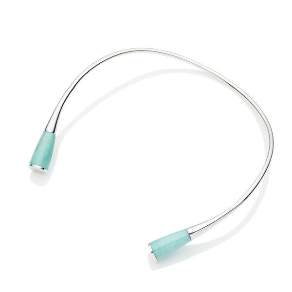 Kindred Spirits Neck Cuff | Turquoise and Sterling Silver