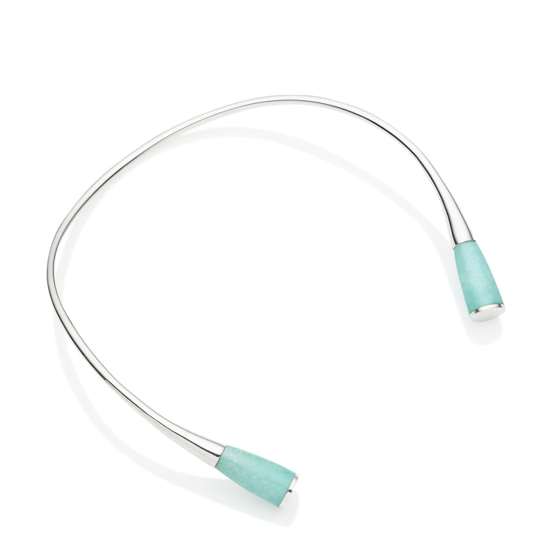 Kindred Spirits Neck Cuff | Turquoise and Sterling Silver