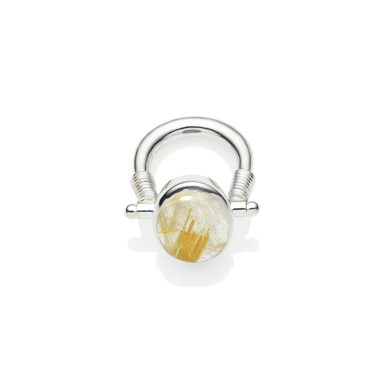 Ocelot Ring | Golden Rutile