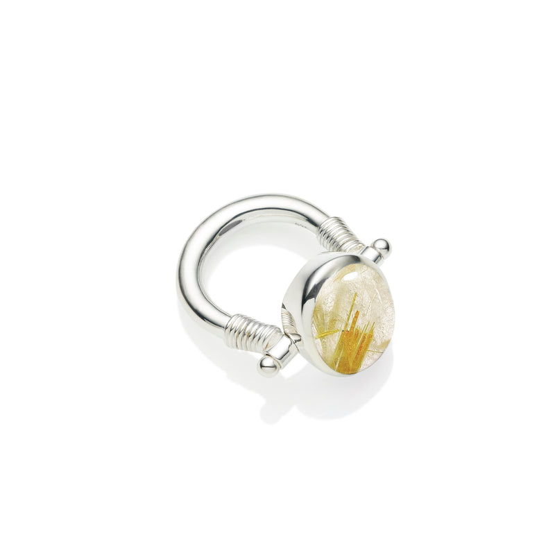 Ocelot Ring | Golden Rutile