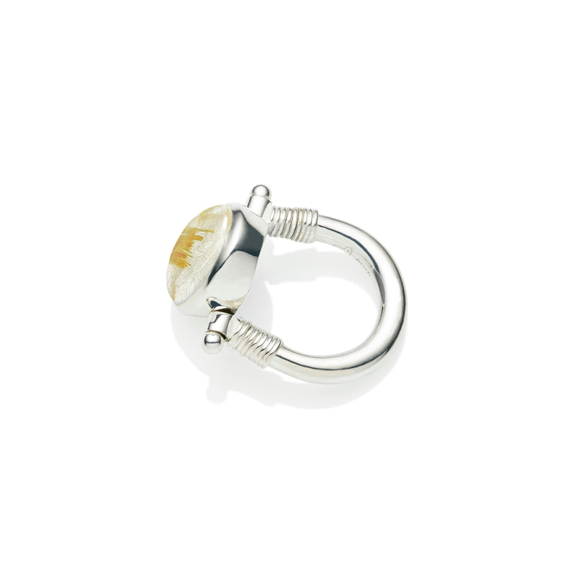 Ocelot Ring | Golden Rutile
