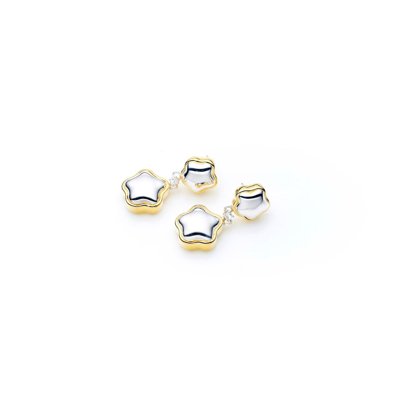 Seba Earring | 925 Sterling Silver and Gold Plate
