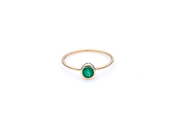 Jupiter's Ring | Emerald and 9K Gold