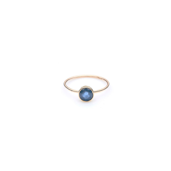 Jupiter's Ring | London Blue Topaz and 9K Gold