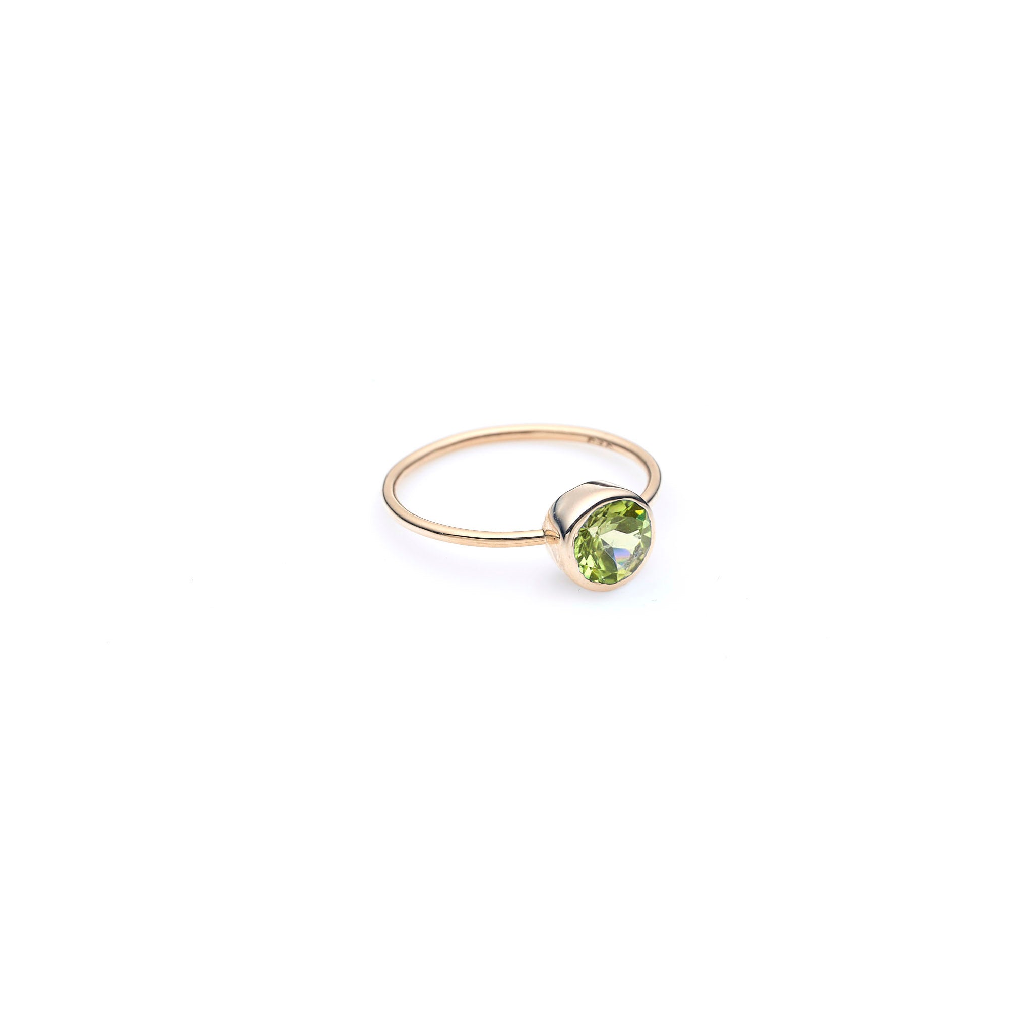 Jupiter's Ring | Peridot and 9K Gold
