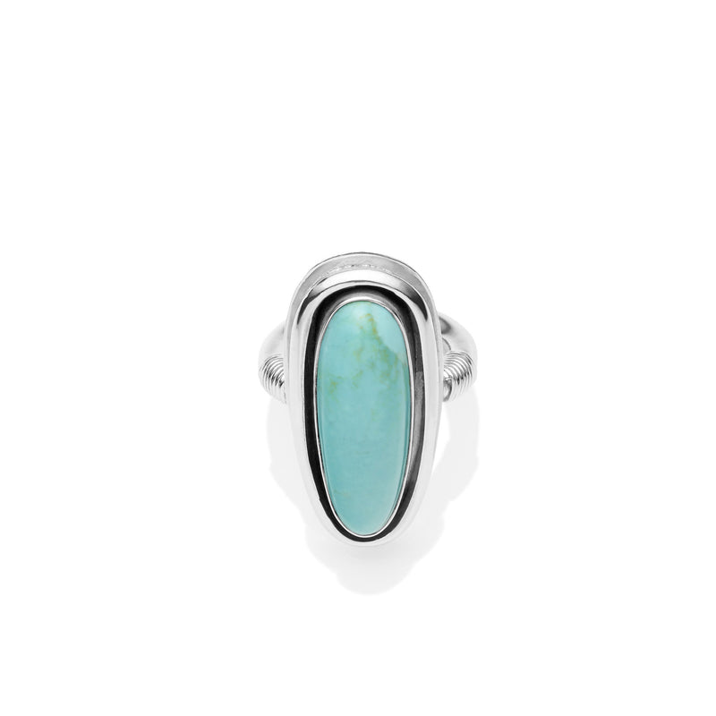 Red Horse Ring | Turquoise and 925 Sterling Silver