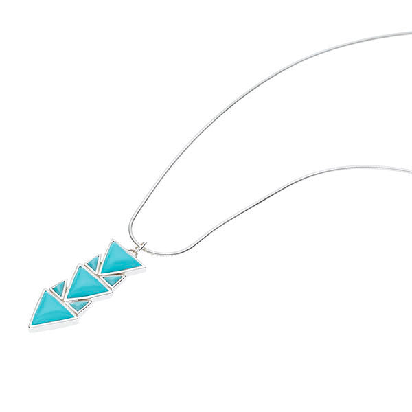 Spearhead Pendant | Turquoise and Sterling Silver